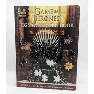 2022 Thunder Bay Game Of Thrones Jigsaw Puzzle Book HC